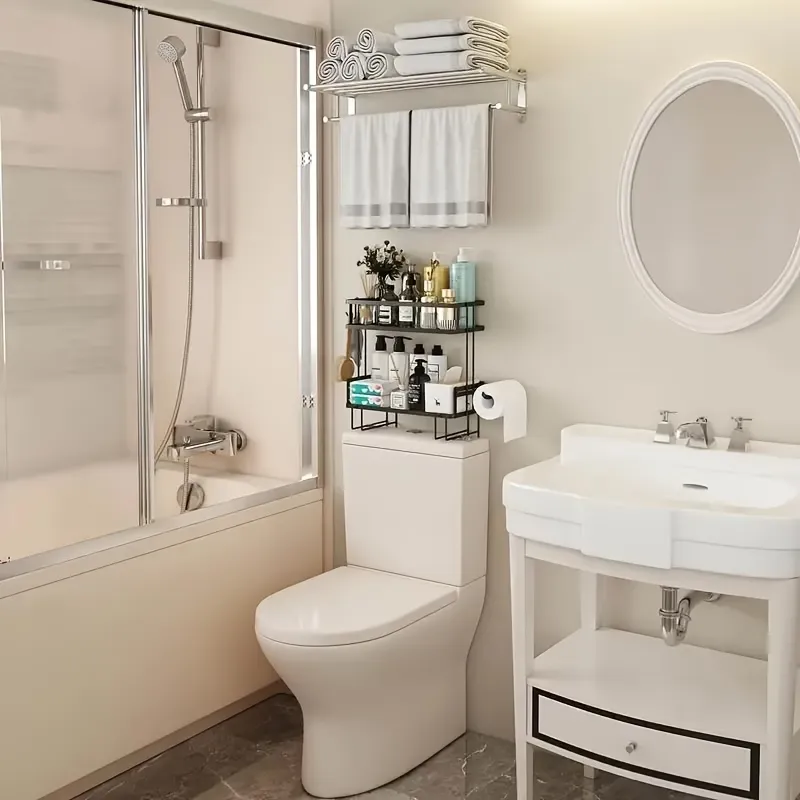 2-Tier Toilet Tank Organizer