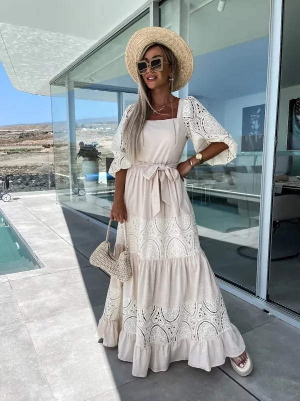 Ailani Lace Loose Vacation Skirt