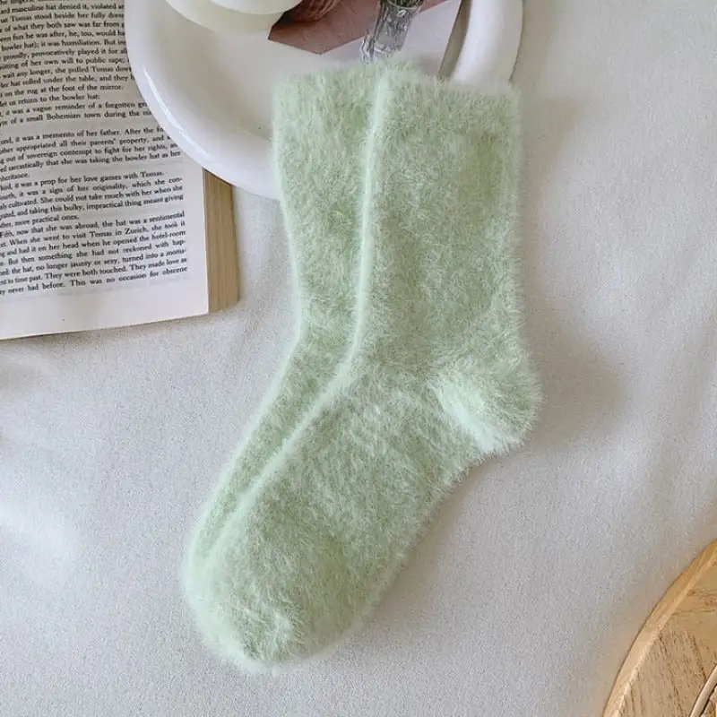 Plush Relaxed Knee High Socks