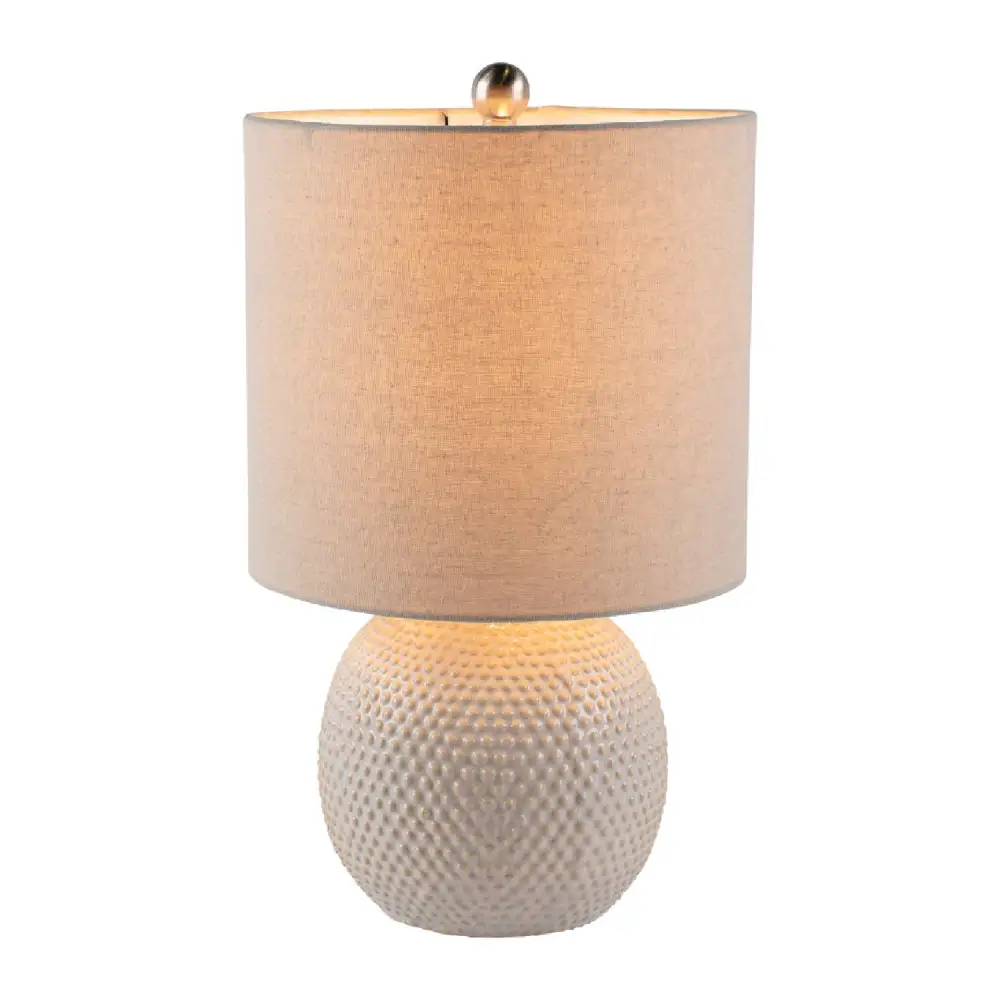 Architectural Glazed Ceramic Table Lamp