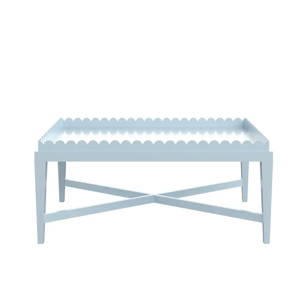 Scalloped Coffee Table