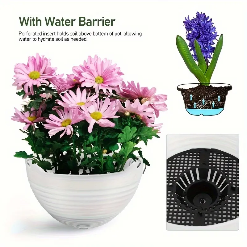 2 Pcs Hanging Garden Planter