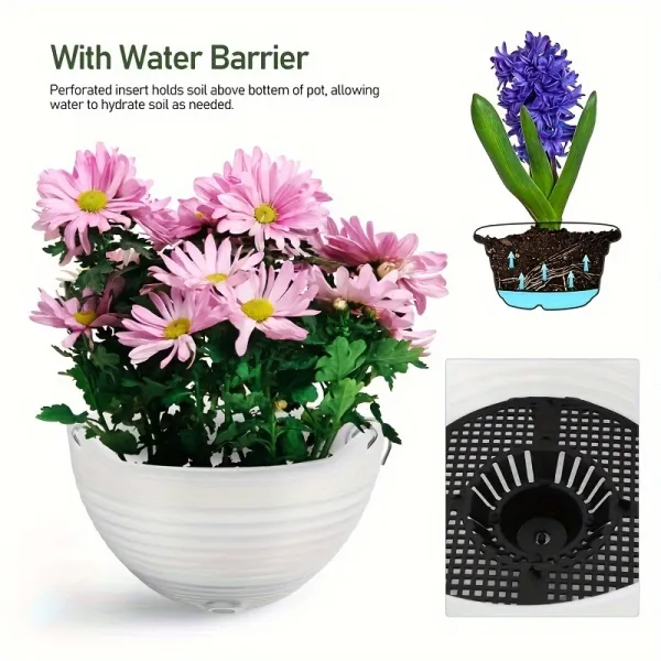 2 Pcs Hanging Garden Planter