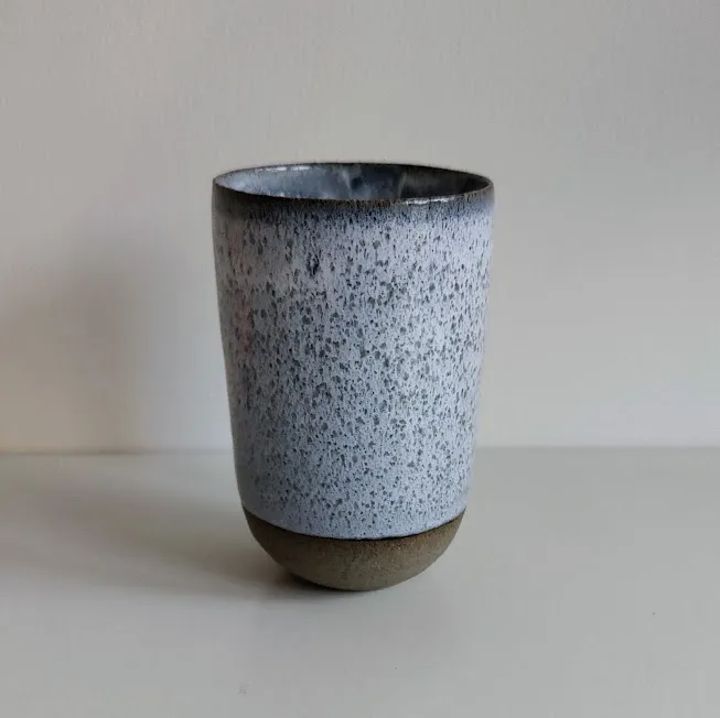 Hand Glazed Stoneware Bud Vase