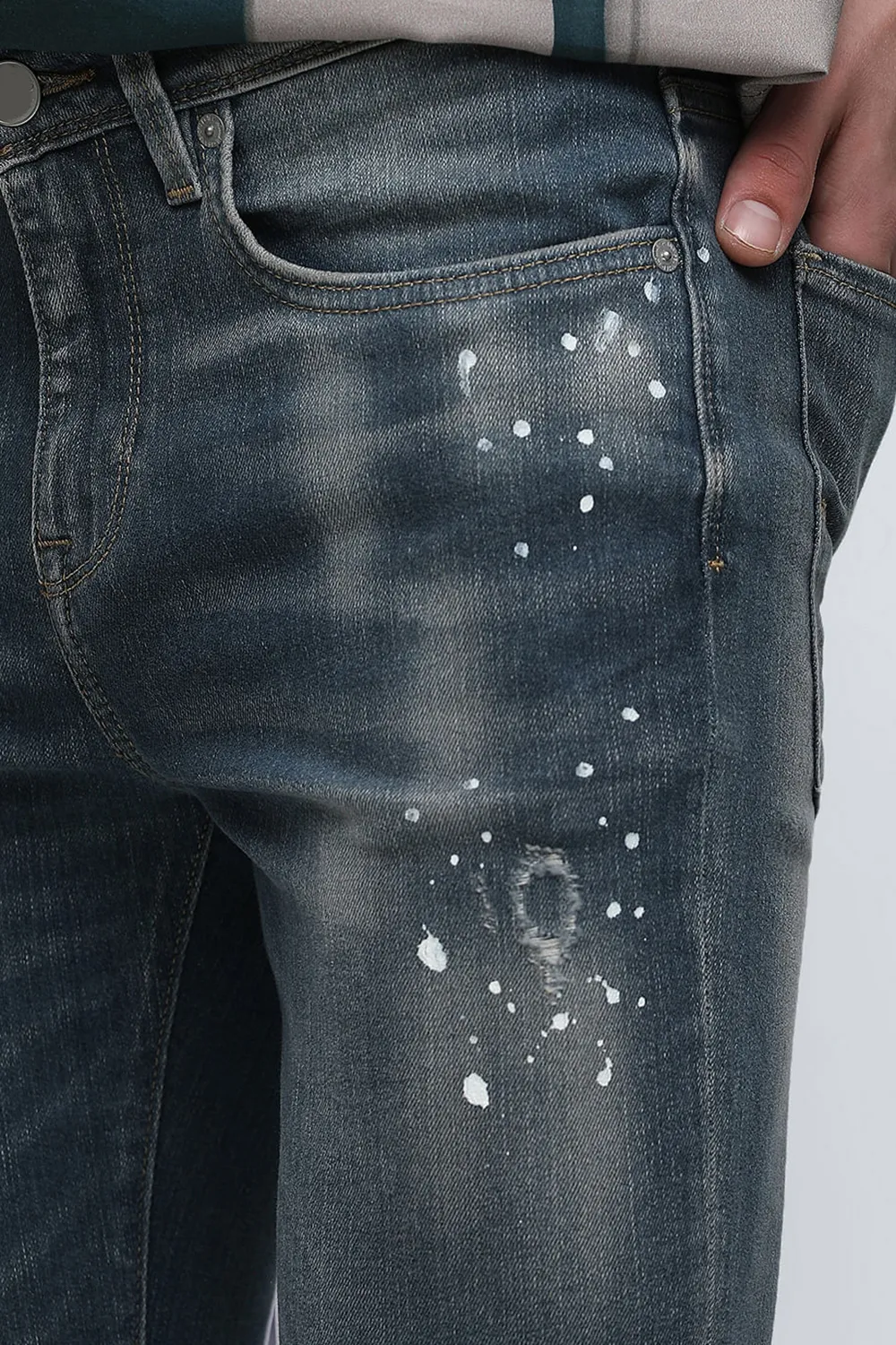 Blue Slim Fit JEANS