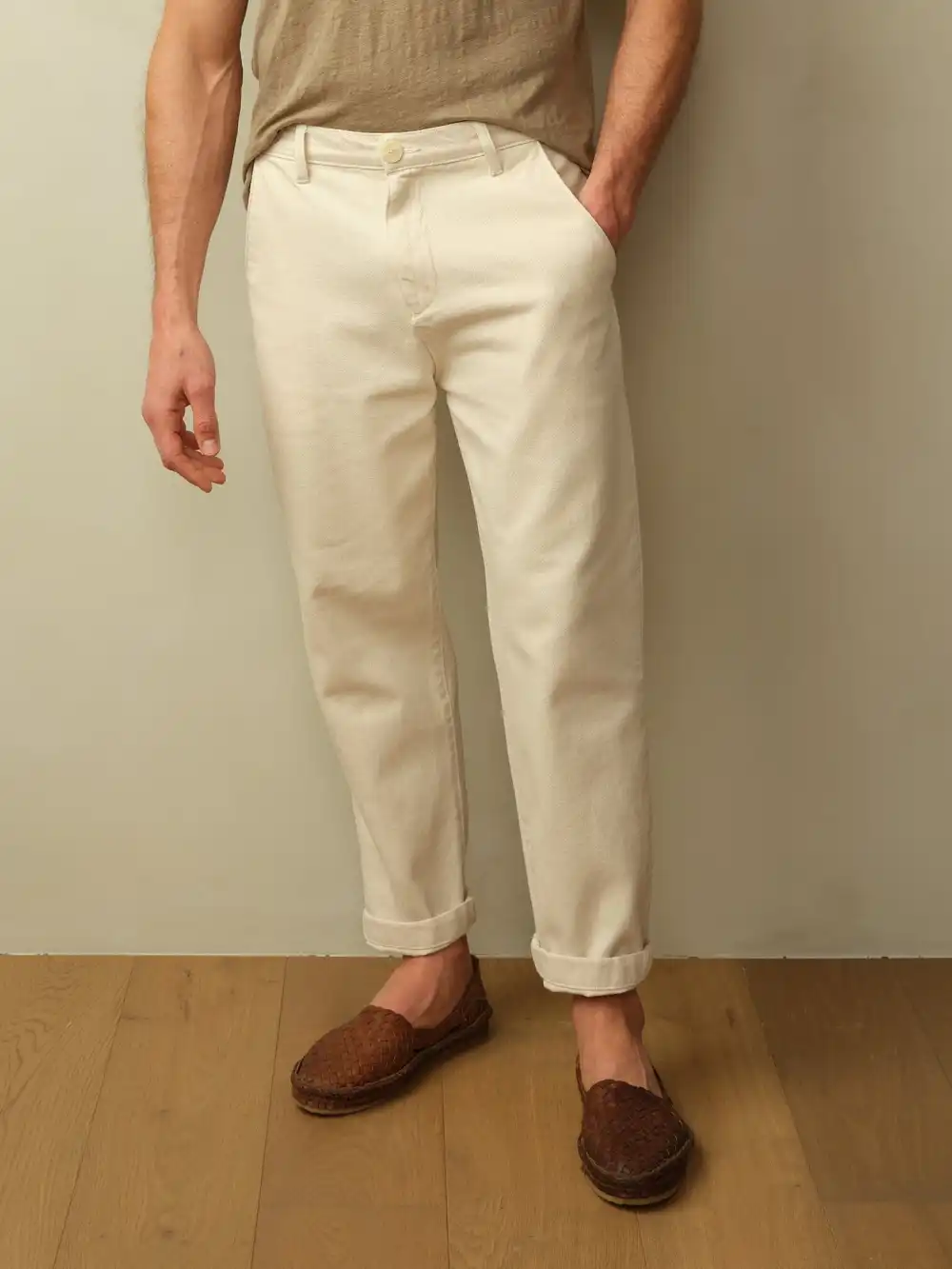 Recycled Cotton Trouse Canvas
