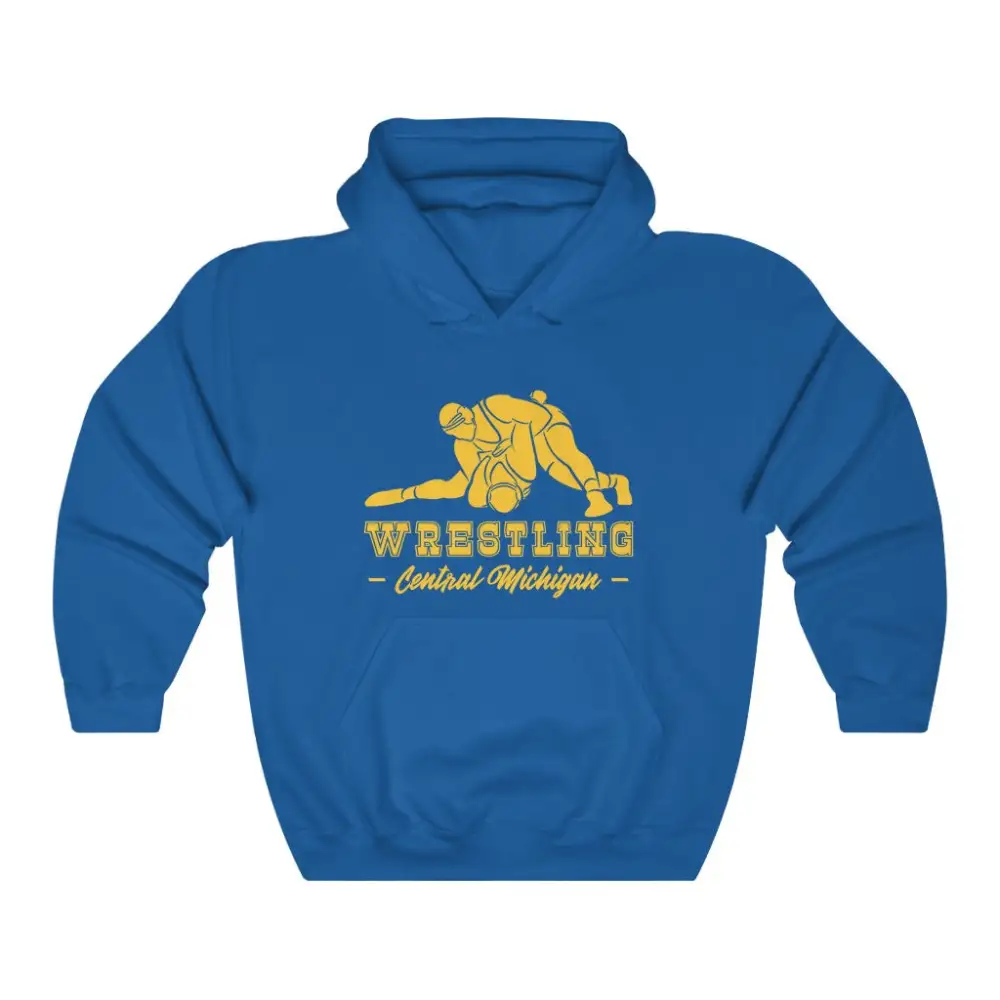 Everyday Bold Print Wrestling Graphic Pullover Hoodie