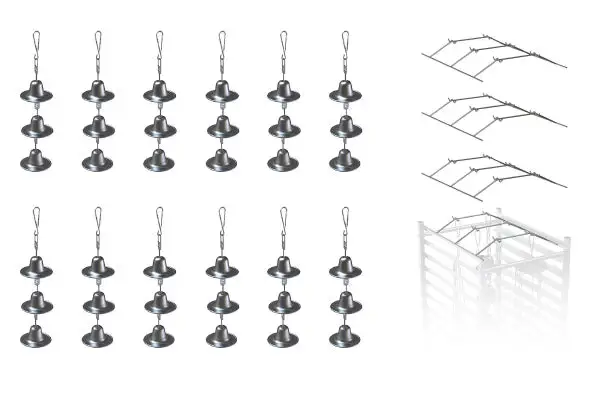 Practical Rotisserie Accessory Set