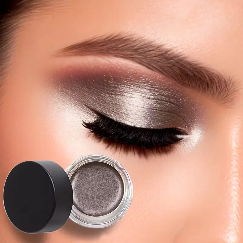 Vibrant Silver Glitter Eyeshadow