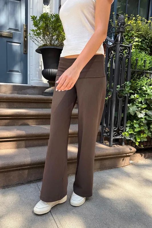 Dark Brown Pants