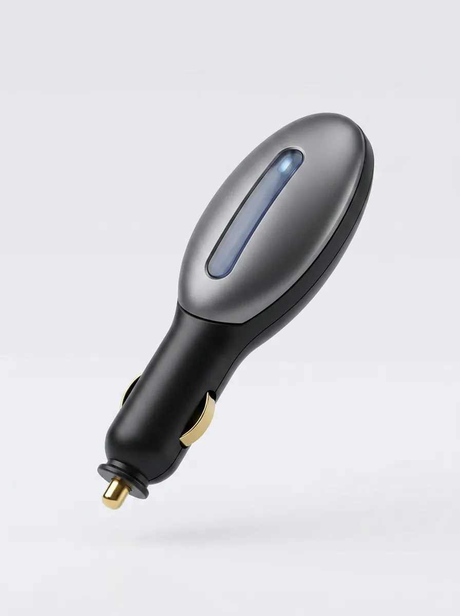 LED Indicator Portable Car Fuel Saver Power-Socket Plug-In Device