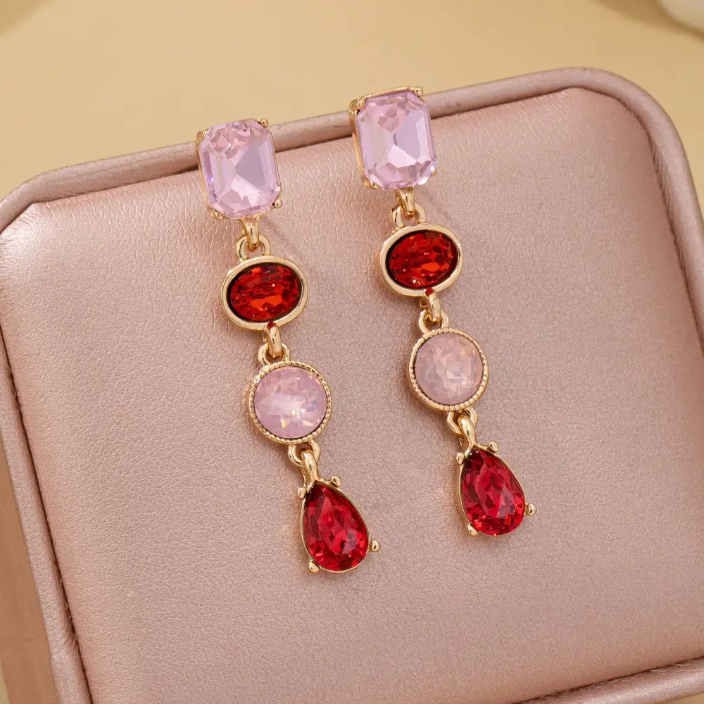 Pink And Ruby Multi Shape