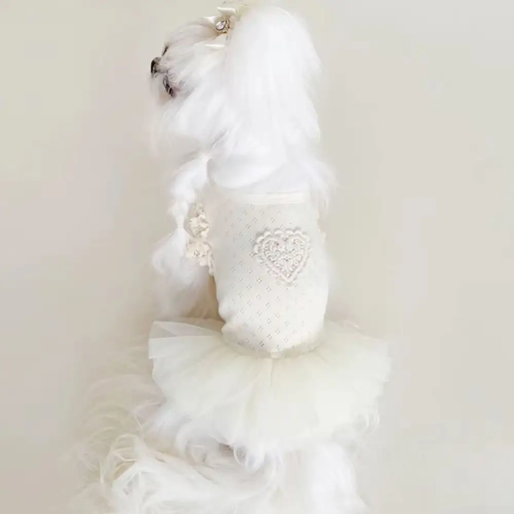 Heart Functional Cozy Dog Dress