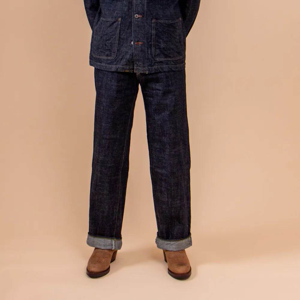 Easygoing Wide Straight Denim Jeans