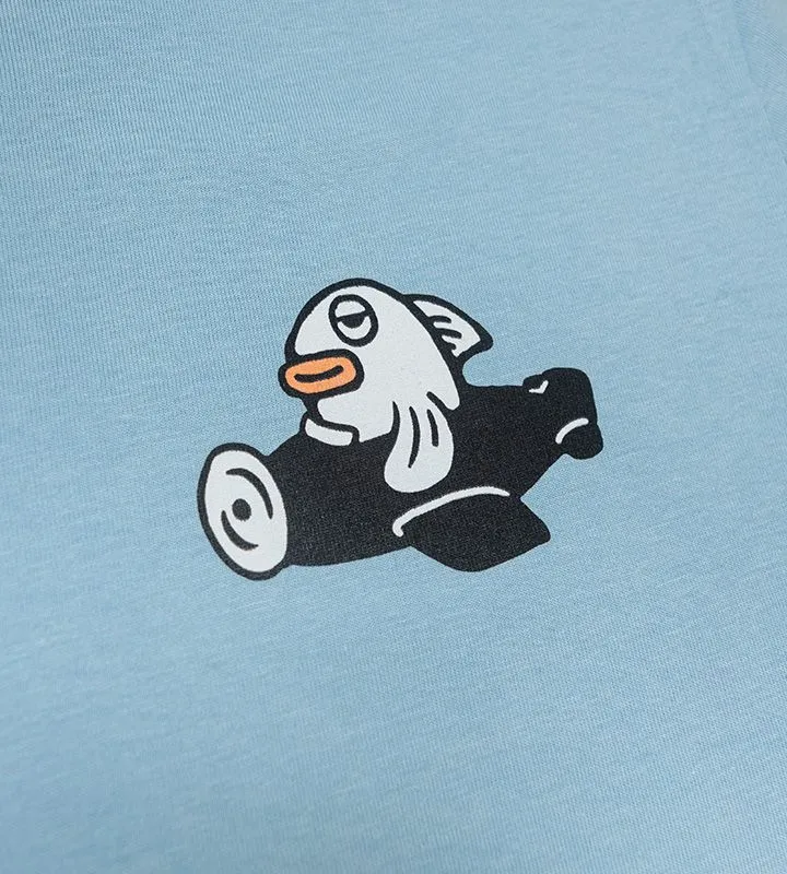 Flying Fish Art Graphic T-Shirt