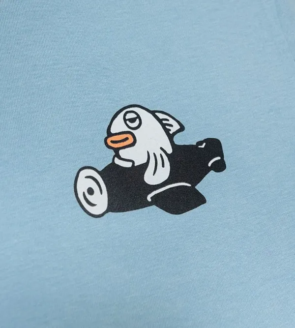 Flying Fish Art Graphic T-Shirt