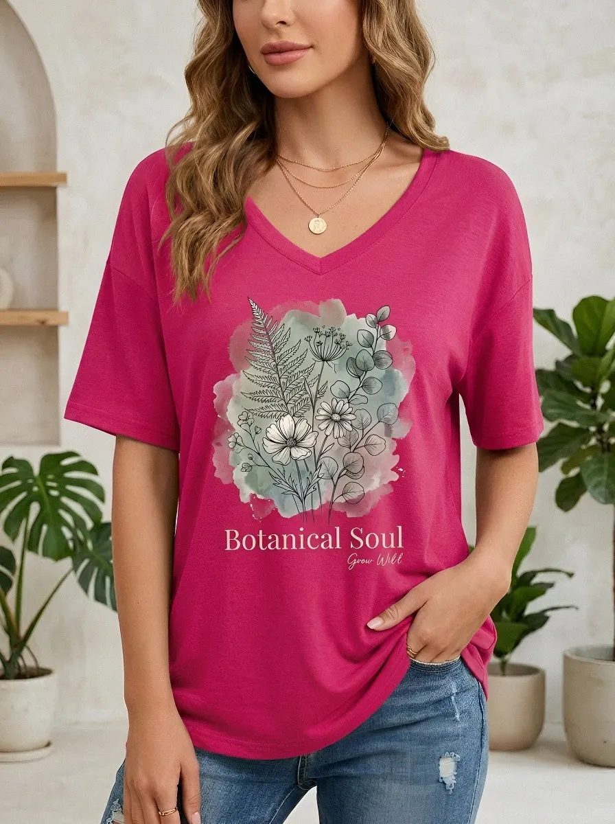 Botanical Soul Nature T-Shirt Soft