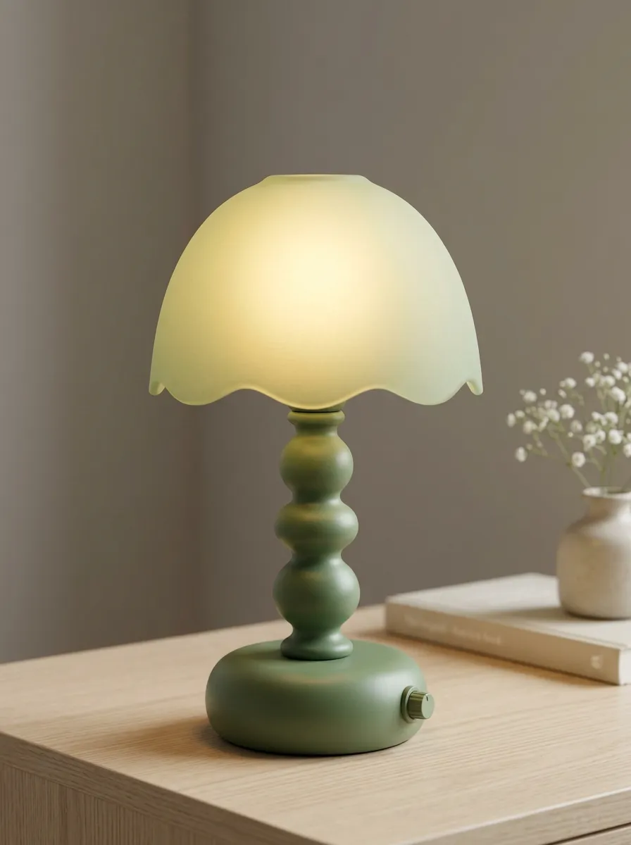 Scalloped Mushroom Night Light