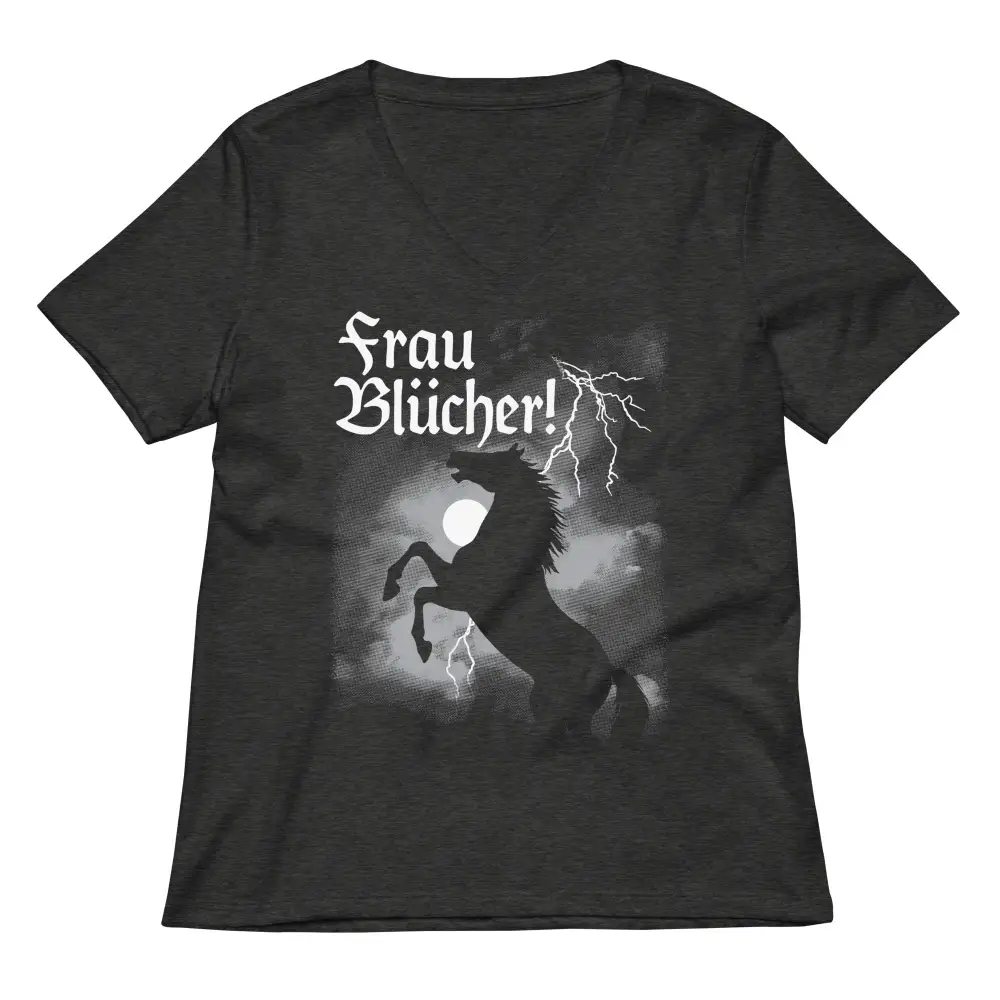 Horse Humor V Neck Tee
