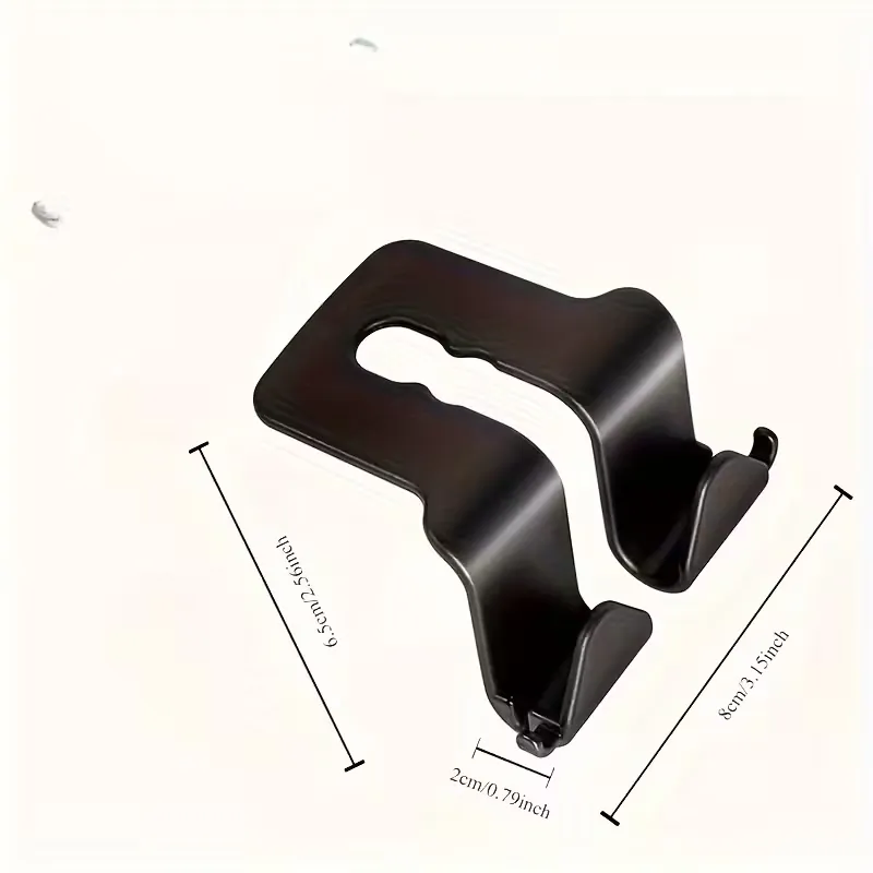 2 PCS Car Backseat Headrest Hook