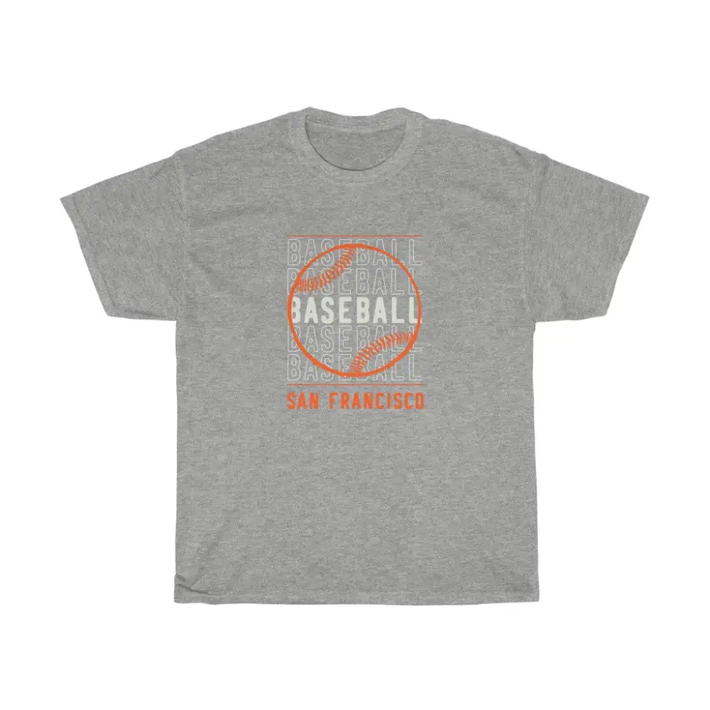 Baseball San Francisco with Baseball Graphic T-Shirt