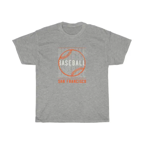 Baseball San Francisco with Baseball Graphic T-Shirt