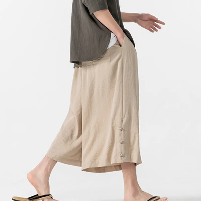 Relaxed Wide Leg Pants