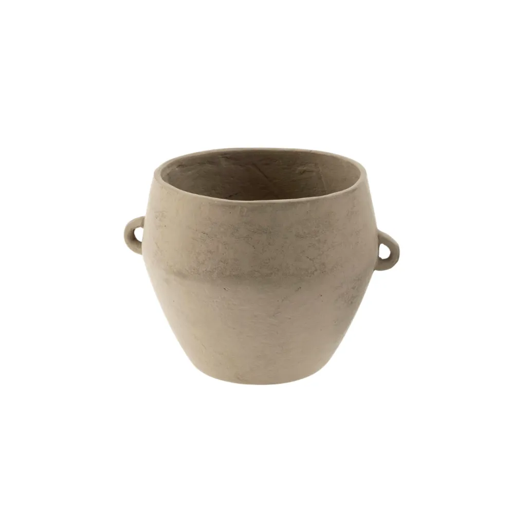 Serene Paper Mache Decorative Table Vase