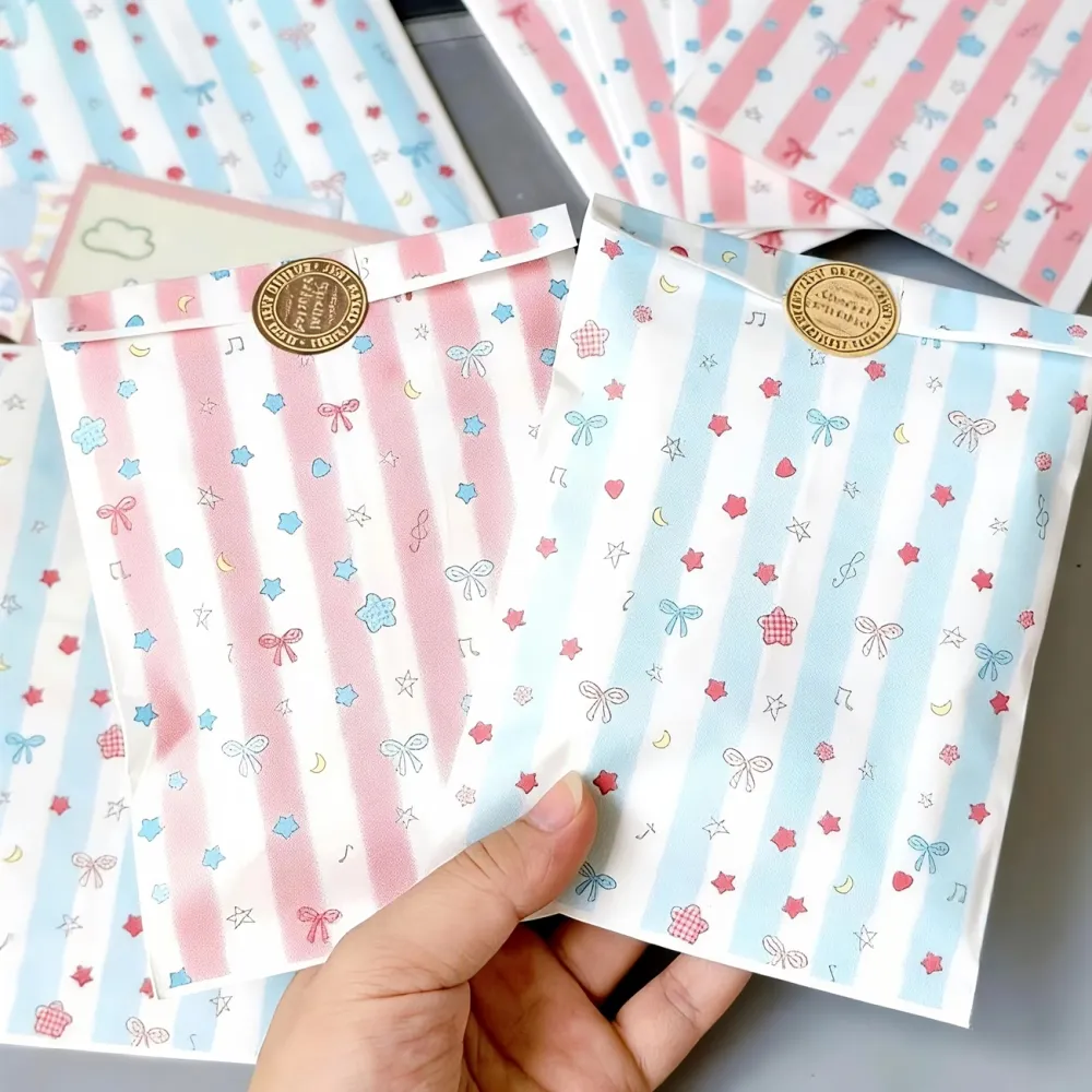 Stripe Envelope Bag