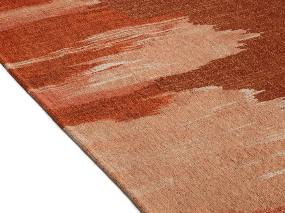 Polyester Contemporary Textured Layered Area Rug