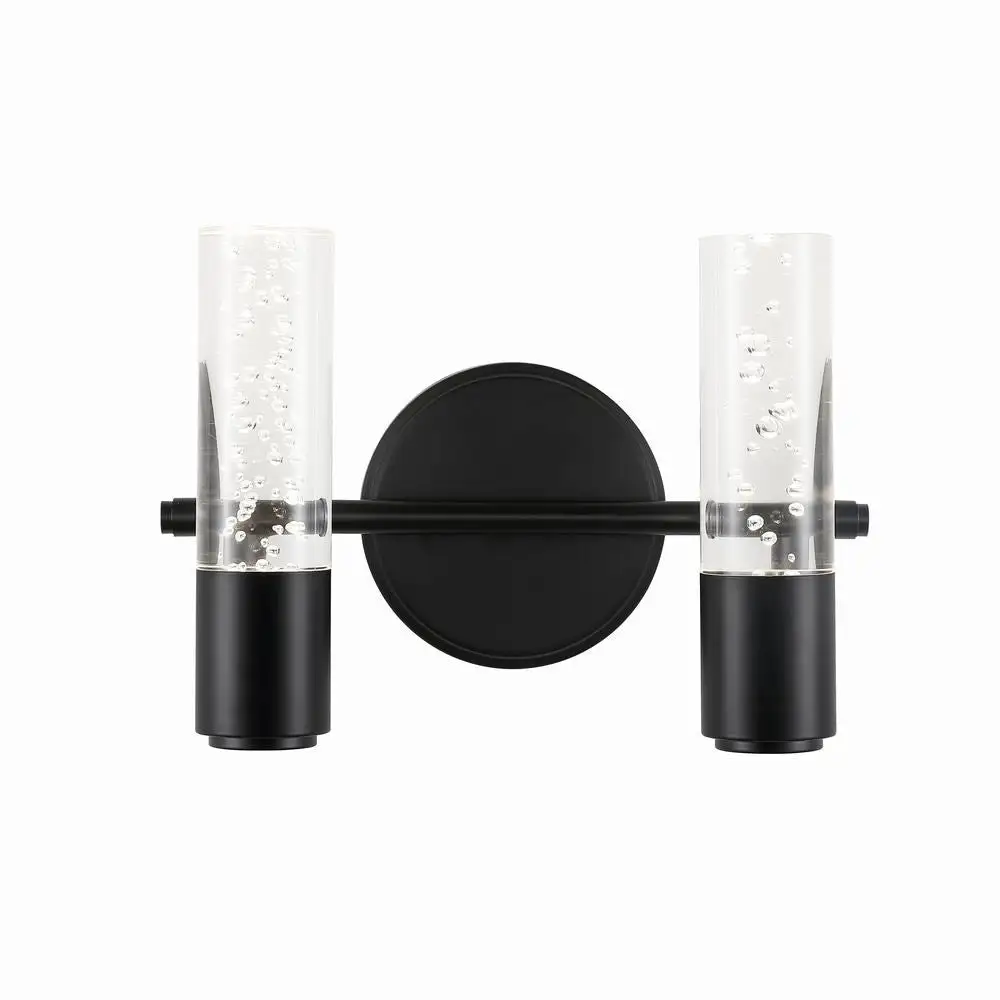 Dual-Light Minimalist Modern Bubble Acrylic/iron Integrated LED Vanity Light