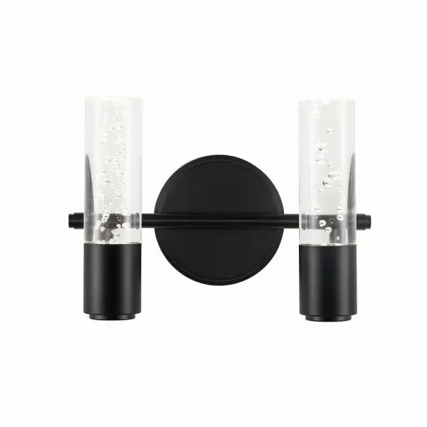 Dual-Light Minimalist Modern Bubble Acrylic/iron Integrated LED Vanity Light