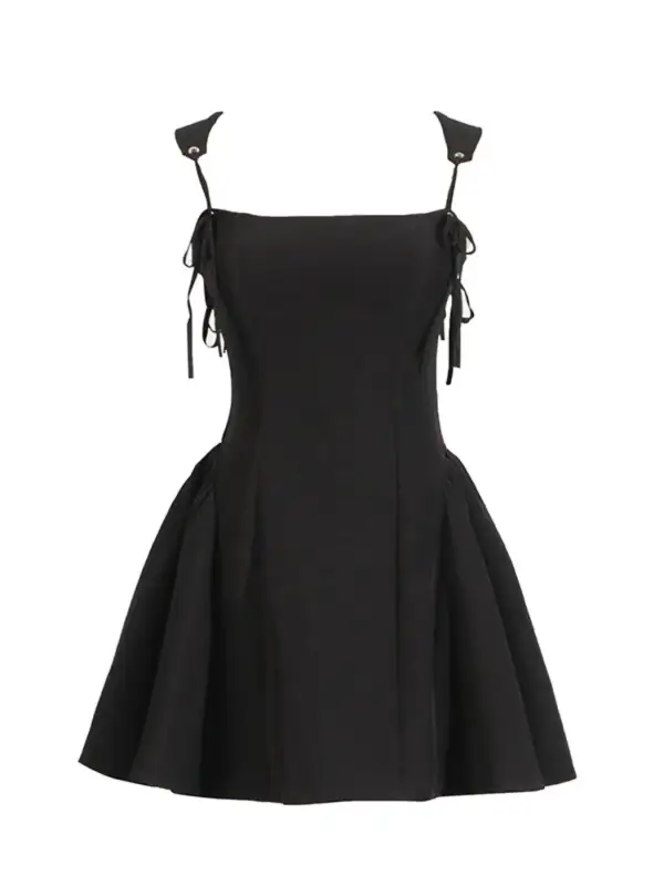 Relaxed Shape Lace Mini Dress