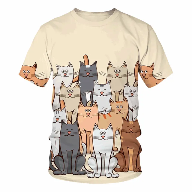 Cat Love Graphic T-Shirt