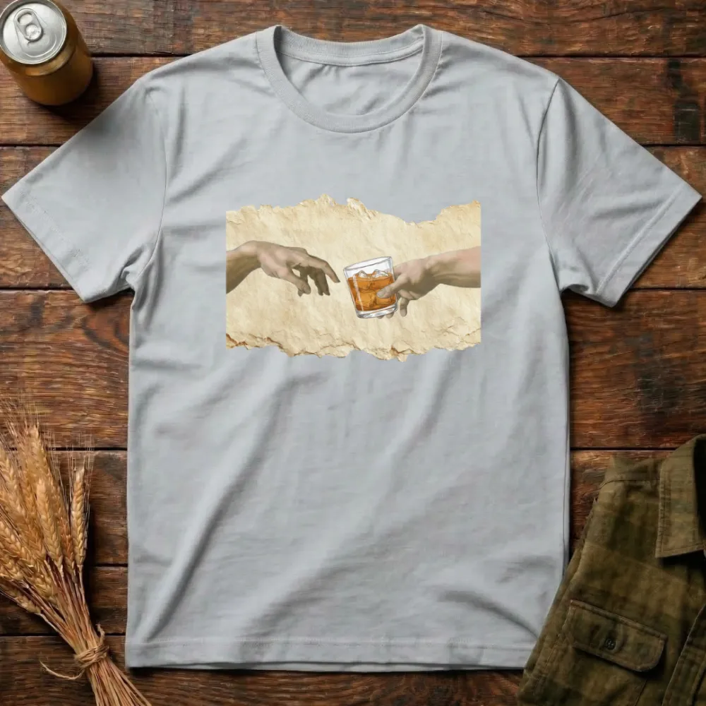 The Last Pour Graphic Cotton T-Shirt