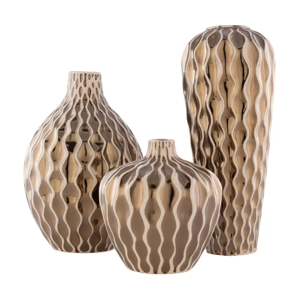Ceramic Outdoor Vase Set