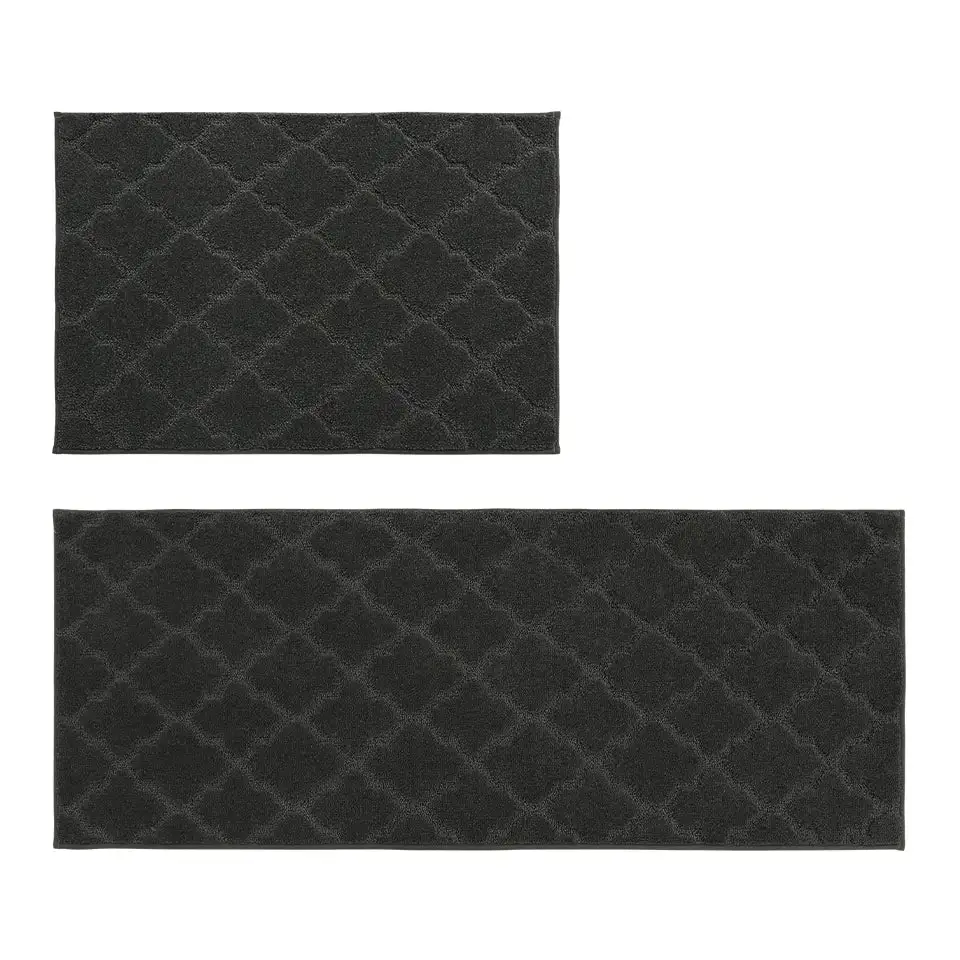 Trellis Scatter Kitchen Rug Set