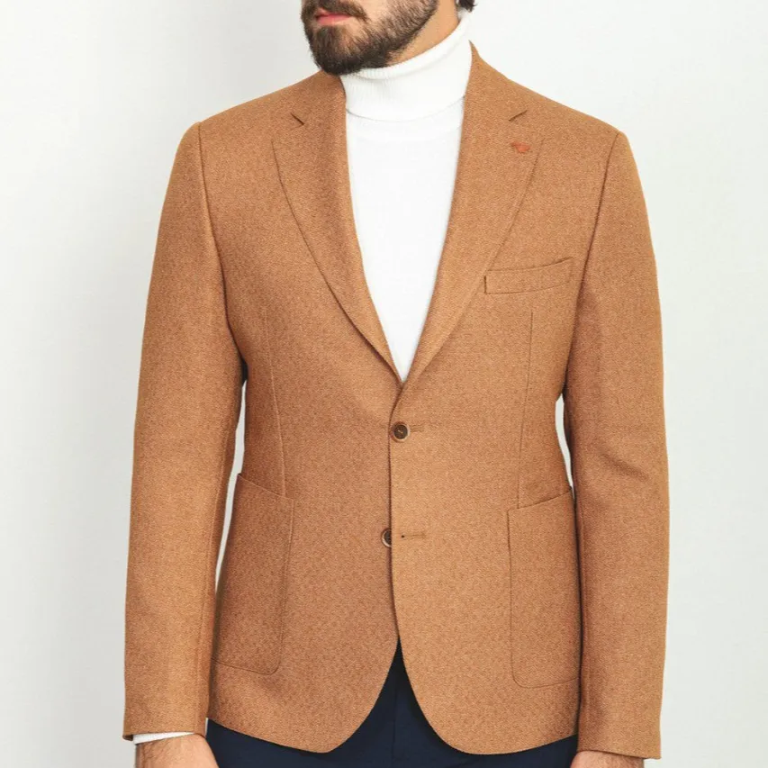 Classic Structured Slim Fit Blazer