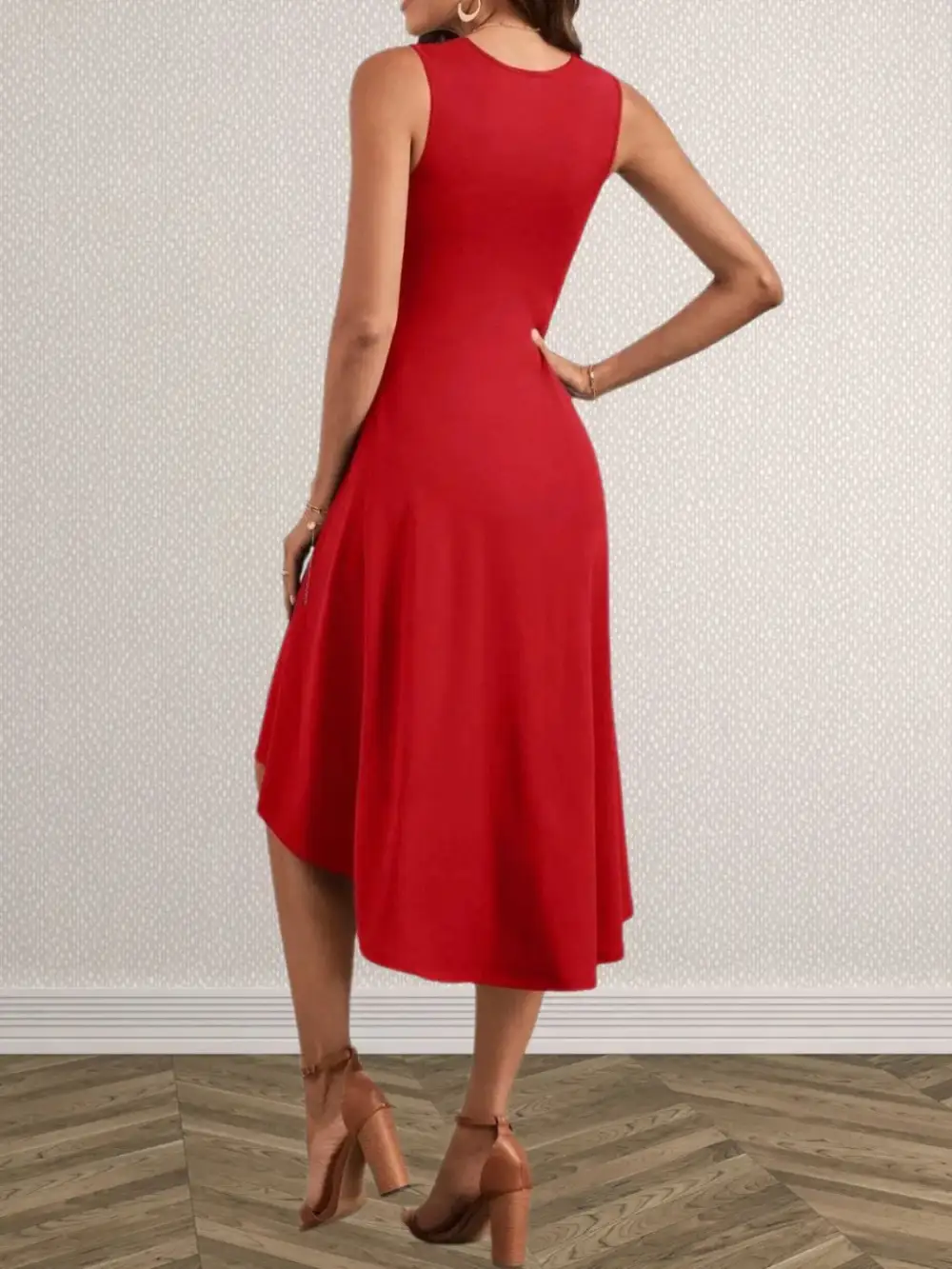 Effortless Sleeveless Casual Dress