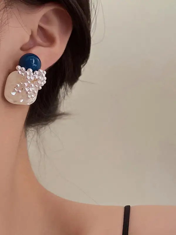 Refined Openwork Accent Earrings