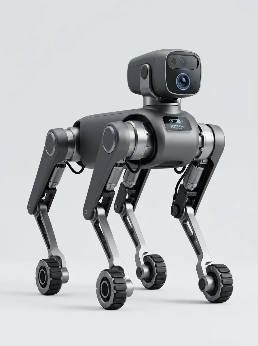 Electronic Robot Dog for Quadruped Robotics Display