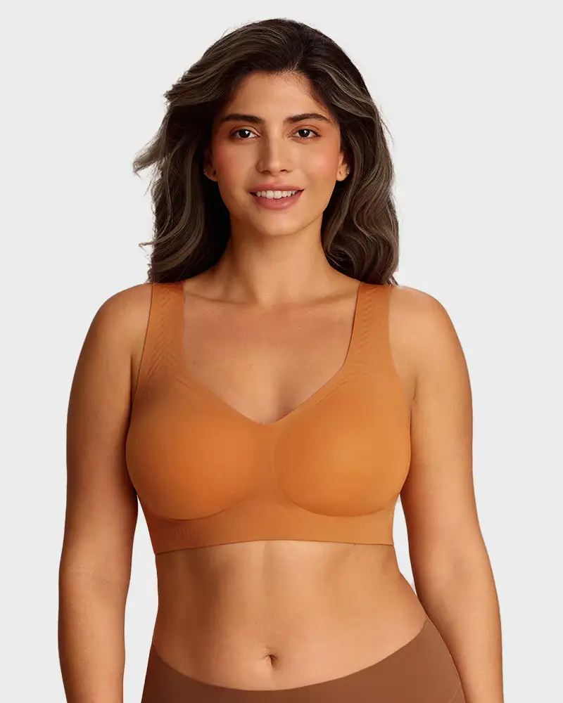 Lifting Wire-Free Antibacterial Jelly Bra