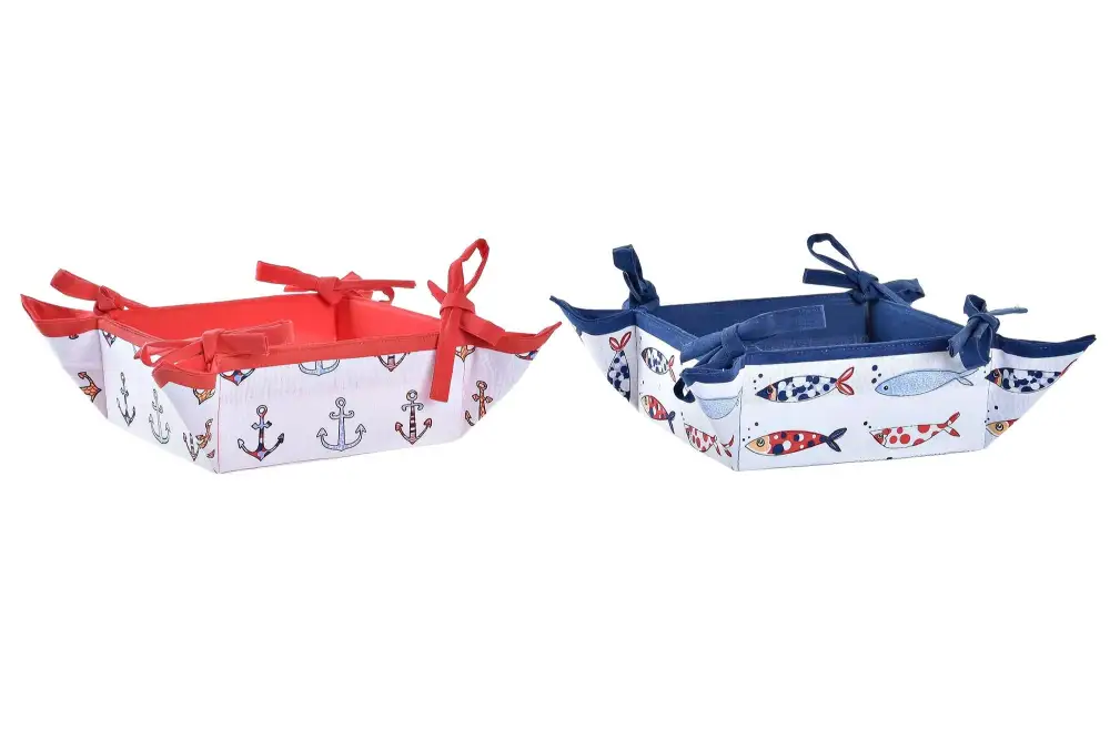 Nautical Cotton Napkin Basket