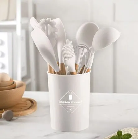 Wooden Metal Tiffany-Style Kitchen Storage Organizer