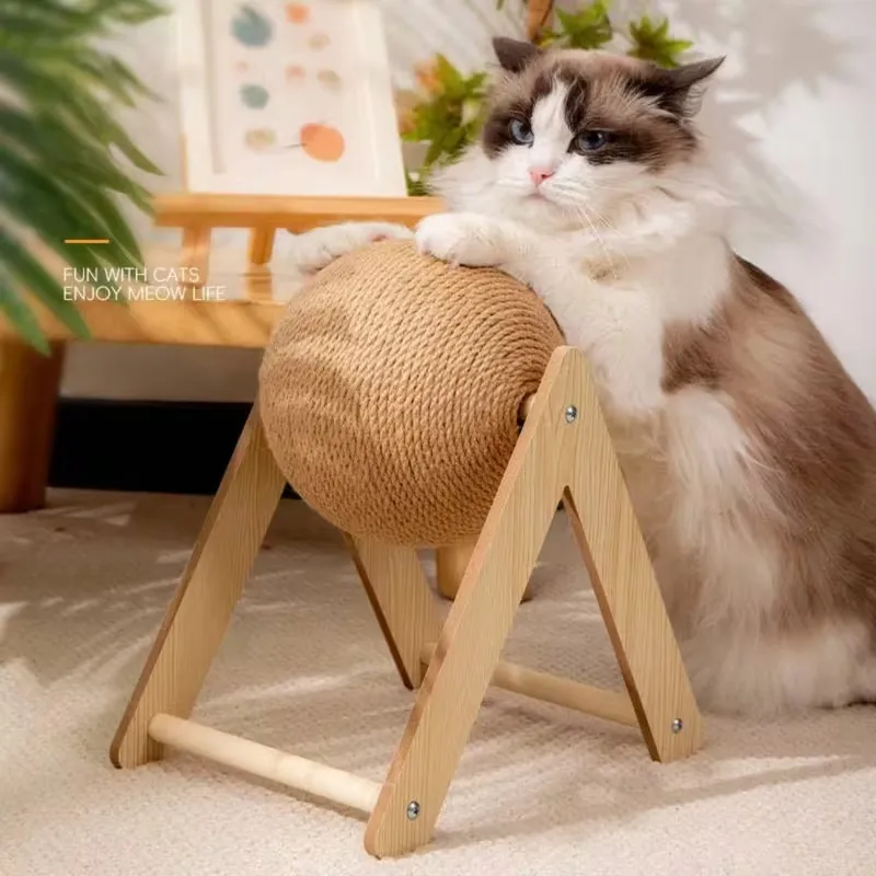 Cat Scratching Ball Toy