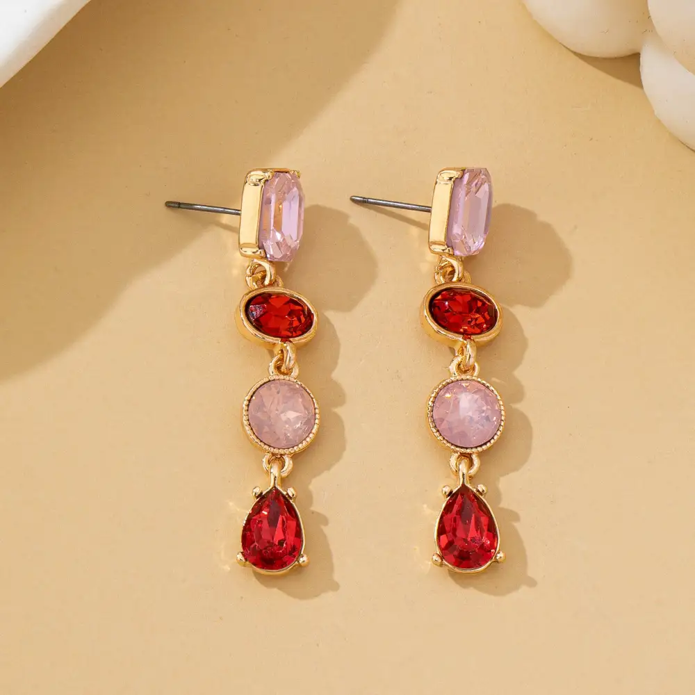 Pink And Ruby Multi Shape