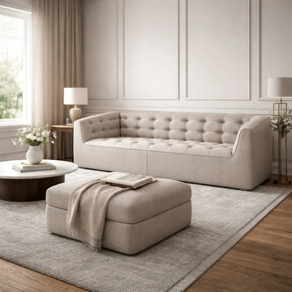 Spacious Contemporary Sofa