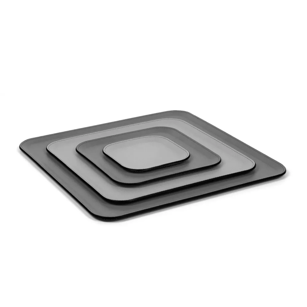 Square Calf Leather Tray