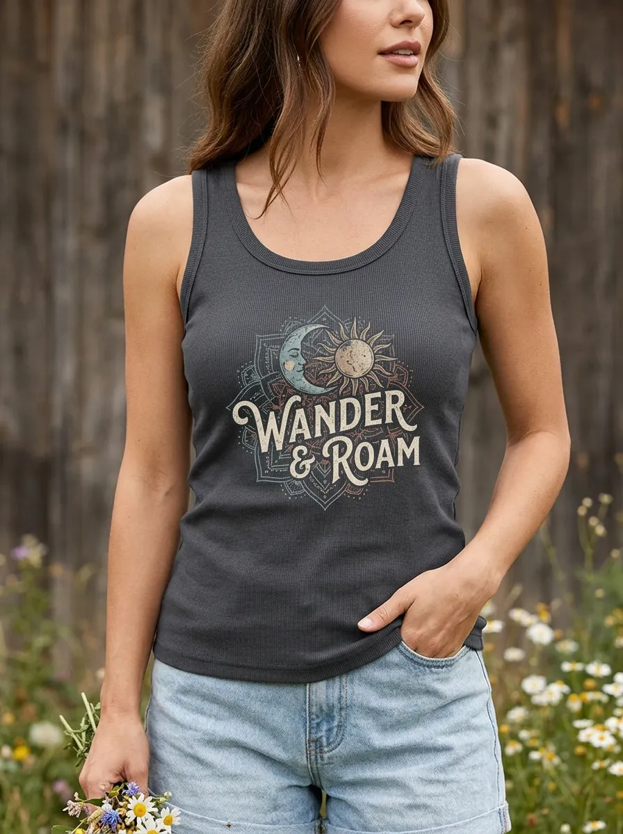 Wander Roam Celestial Tank Top