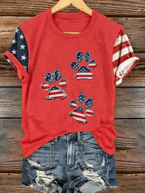 Women's American Paw T-Shirt